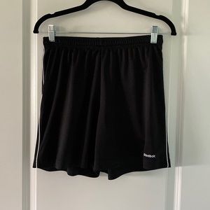 Reebok small black athletic shorts